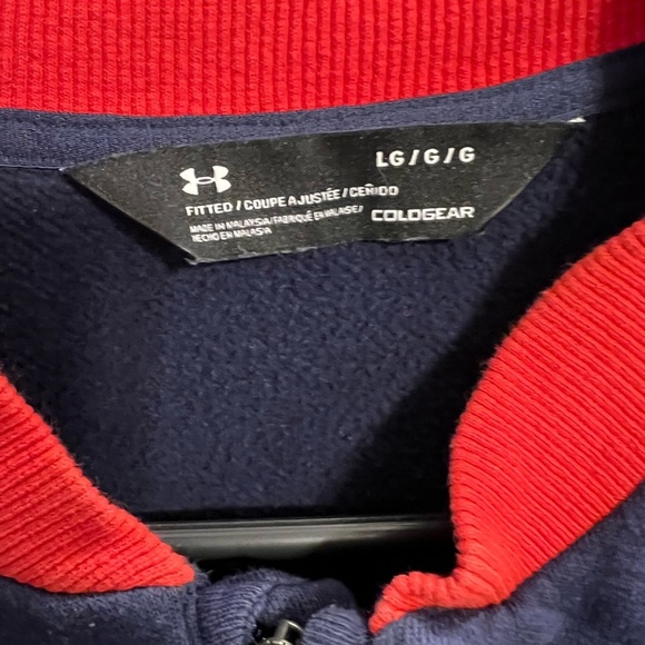 Under Armour USA Men’s Soccer Cold Gear Sweatshirt - Picture 6 of 7